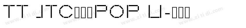 TT JTCナミキPOP U字体转换